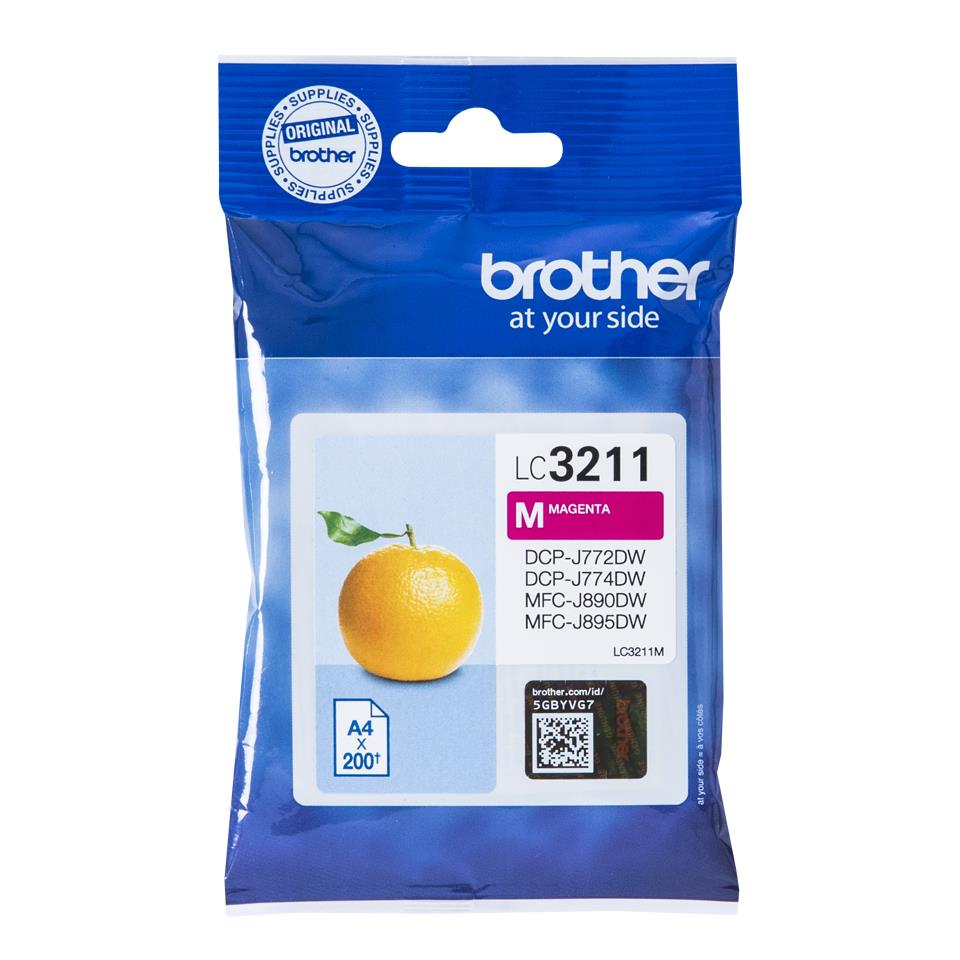 Brother LC3211M rautt Ink 12ml