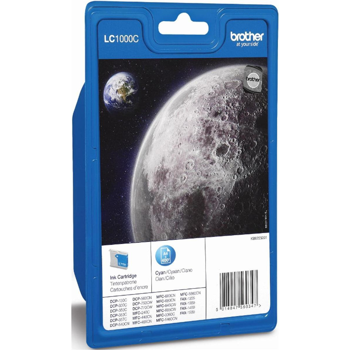 Brother LC1000C blátt (Prentar 400 síður) blekhylki