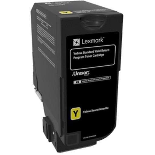 Lexmark 74C2SY0 gult dufthylki 7K