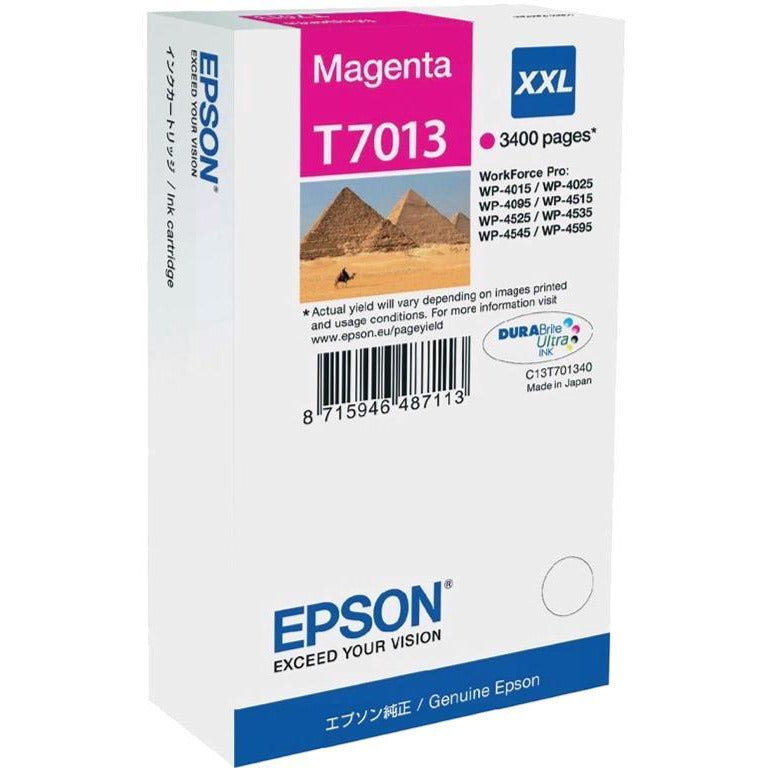 Epson Pyramid T7013 XXL (Prentar: 3,400 síður) XL rautt blekhylki