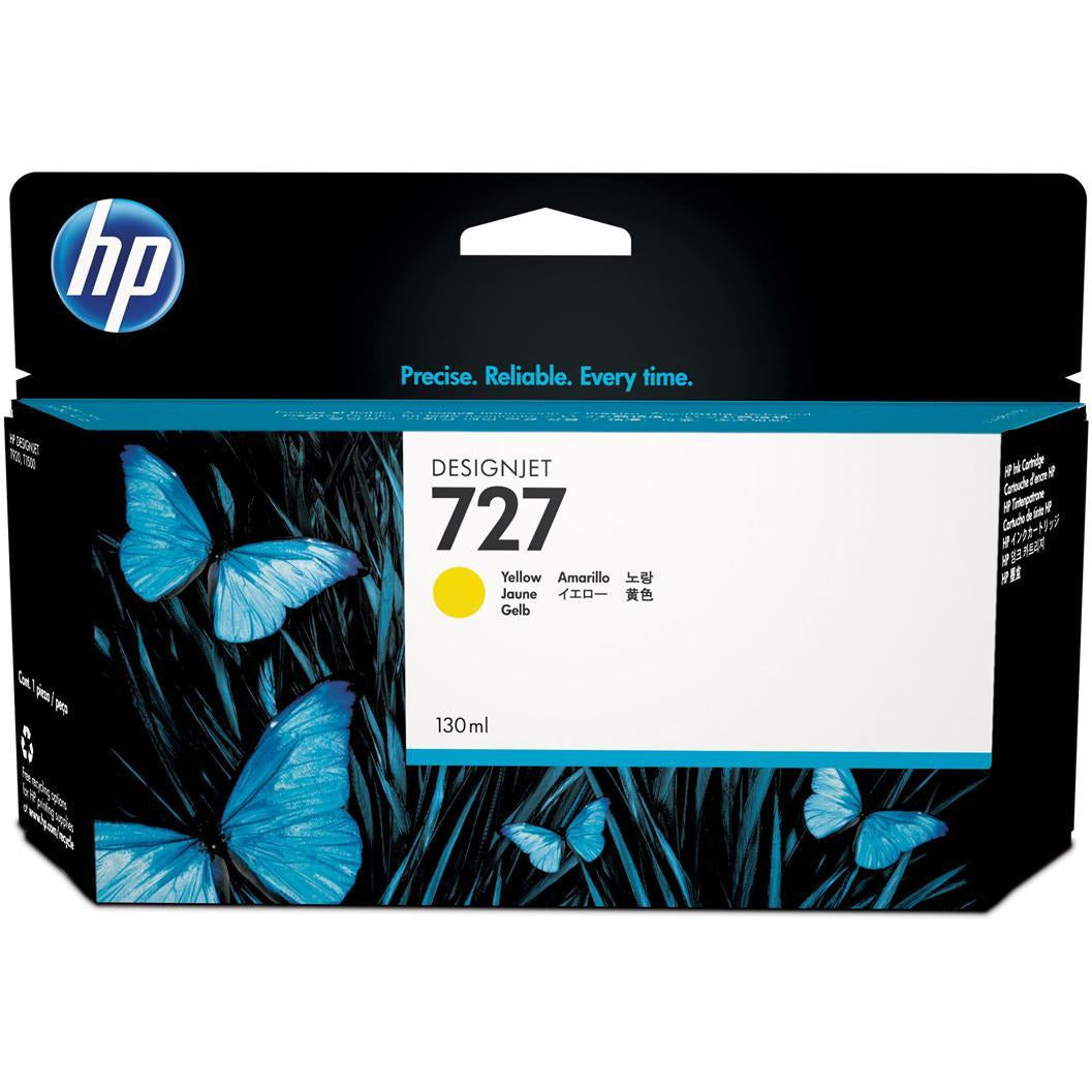 HP B3P21A 727 gult Ink 130ml