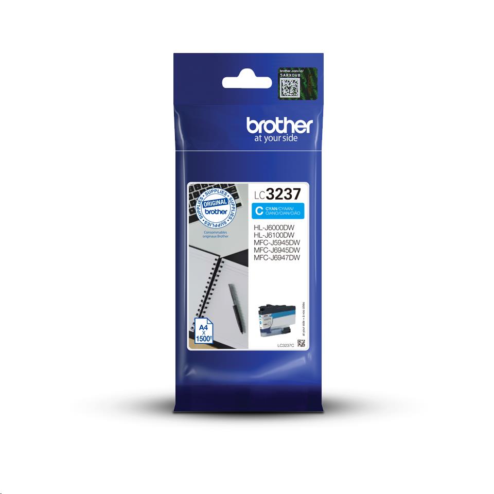 Brother MFCJ5945/69/6947/HLJ6000DW blátt blekhylki