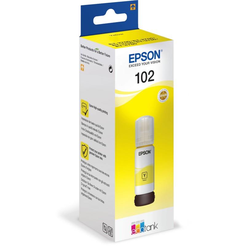 Epson 102 Ecotank gult blekhylki 70ml
