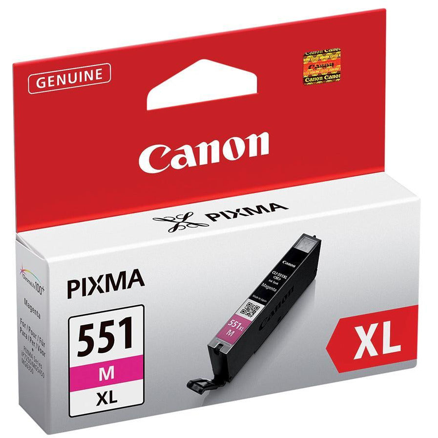 Canon CLI-551MXL (Prentar: 660 síður) XL rautt blekhylki