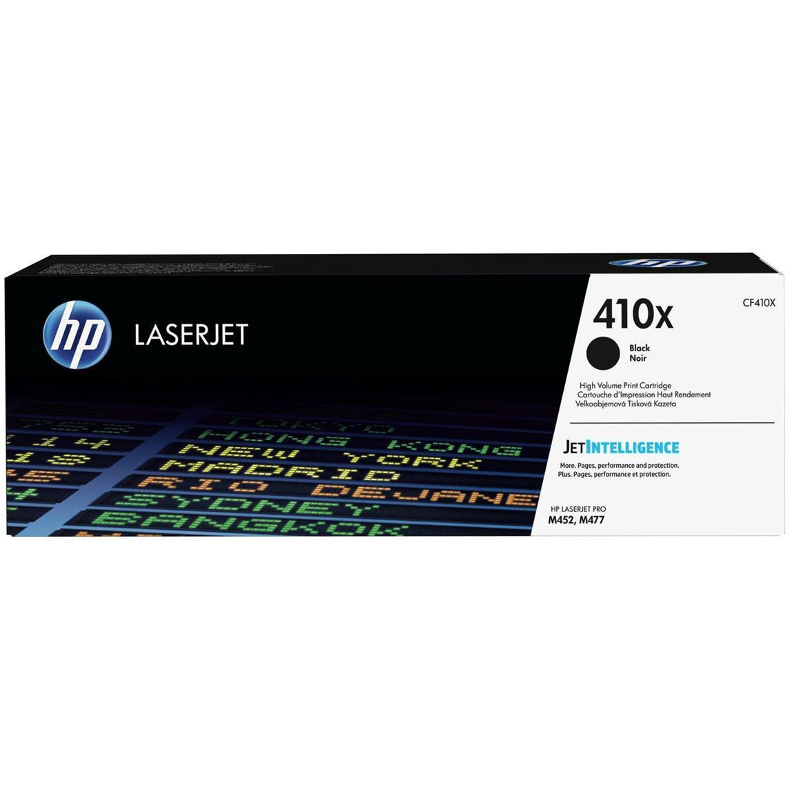 HP 410X (prentar: 6,500 síður) XL svart dufthylki