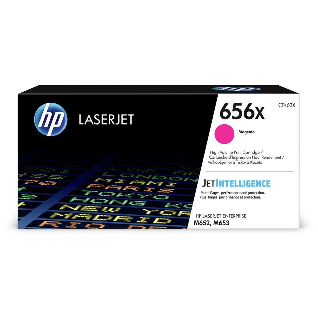 HP CF463X 656X XL rautt dufthylki