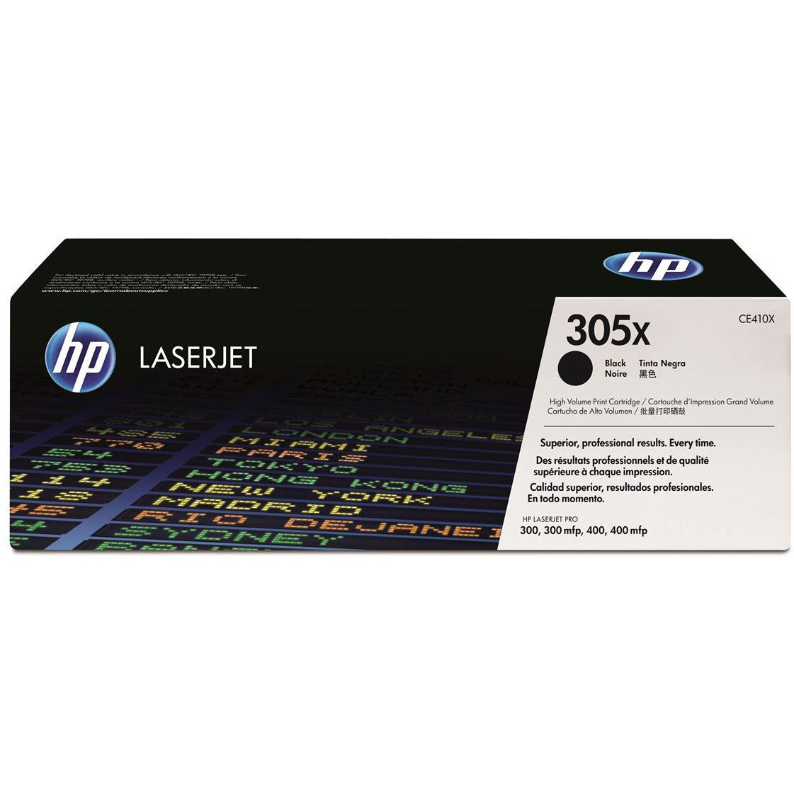 HP CE410X 305X svart dufthylki 4000 síður