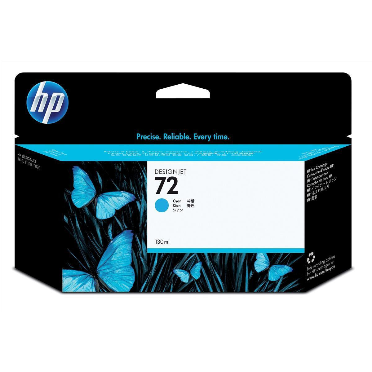 HP C9371A No72 blátt blekhylki 130ml