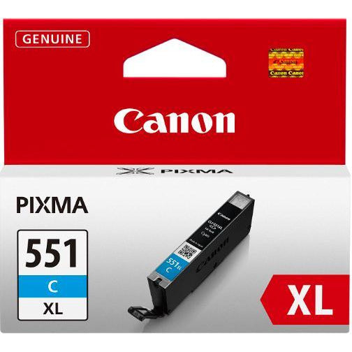 Canon CLI-551CXL (Prentar: 665 síður) XL blátt blekhylki