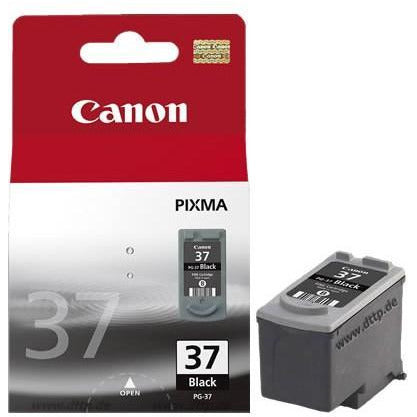 Canon PG-37 (Prentar: 220 síður) svart blekhylki