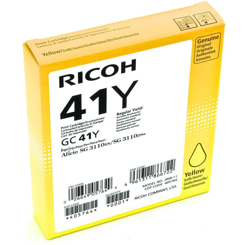 Ricoh 405764 (GC-41 Y) gult 2.2K