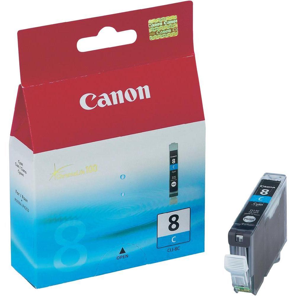 Canon CLI-8C (Prentar: 420 síður) blátt blekhylki