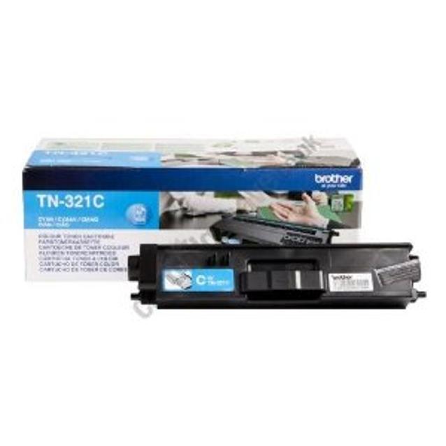 Brother TN-321C (prentar: 1,500 síður) blátt dufthylki
