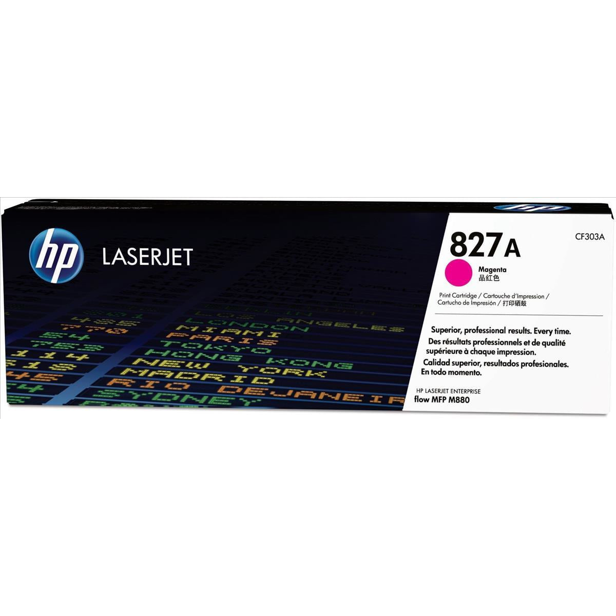 HP CF303A rautt dufthylki 827A