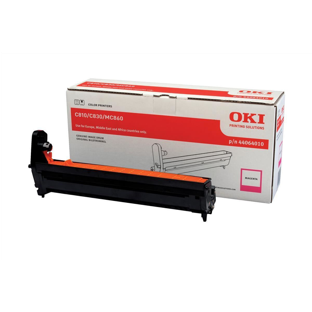 OKI C810/C801/821/851 Rauður Drum 20K