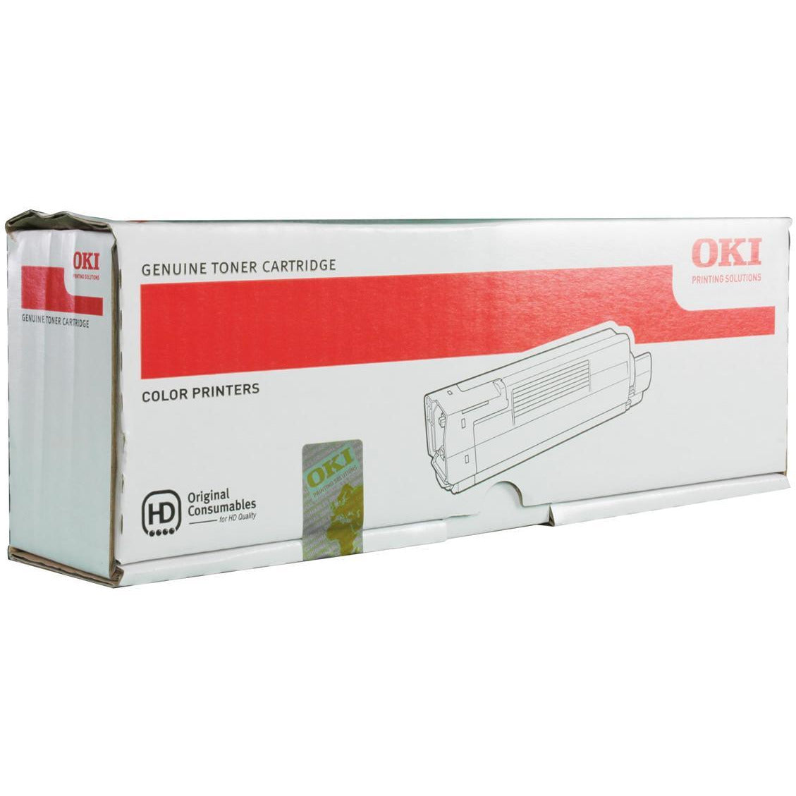 OKI C610 gult dufthylki 6K