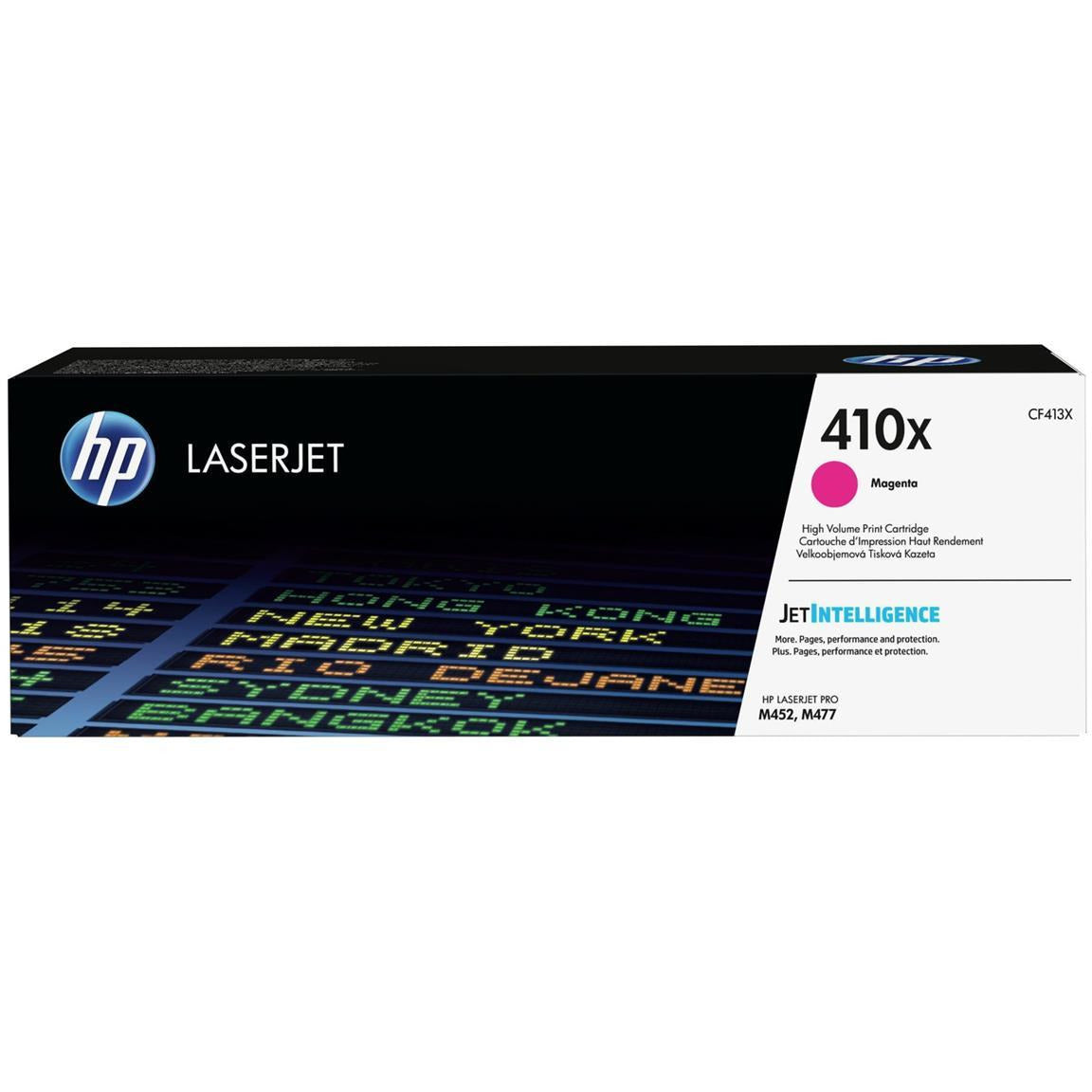 HP CF413X 410X rautt dufthylki 5K