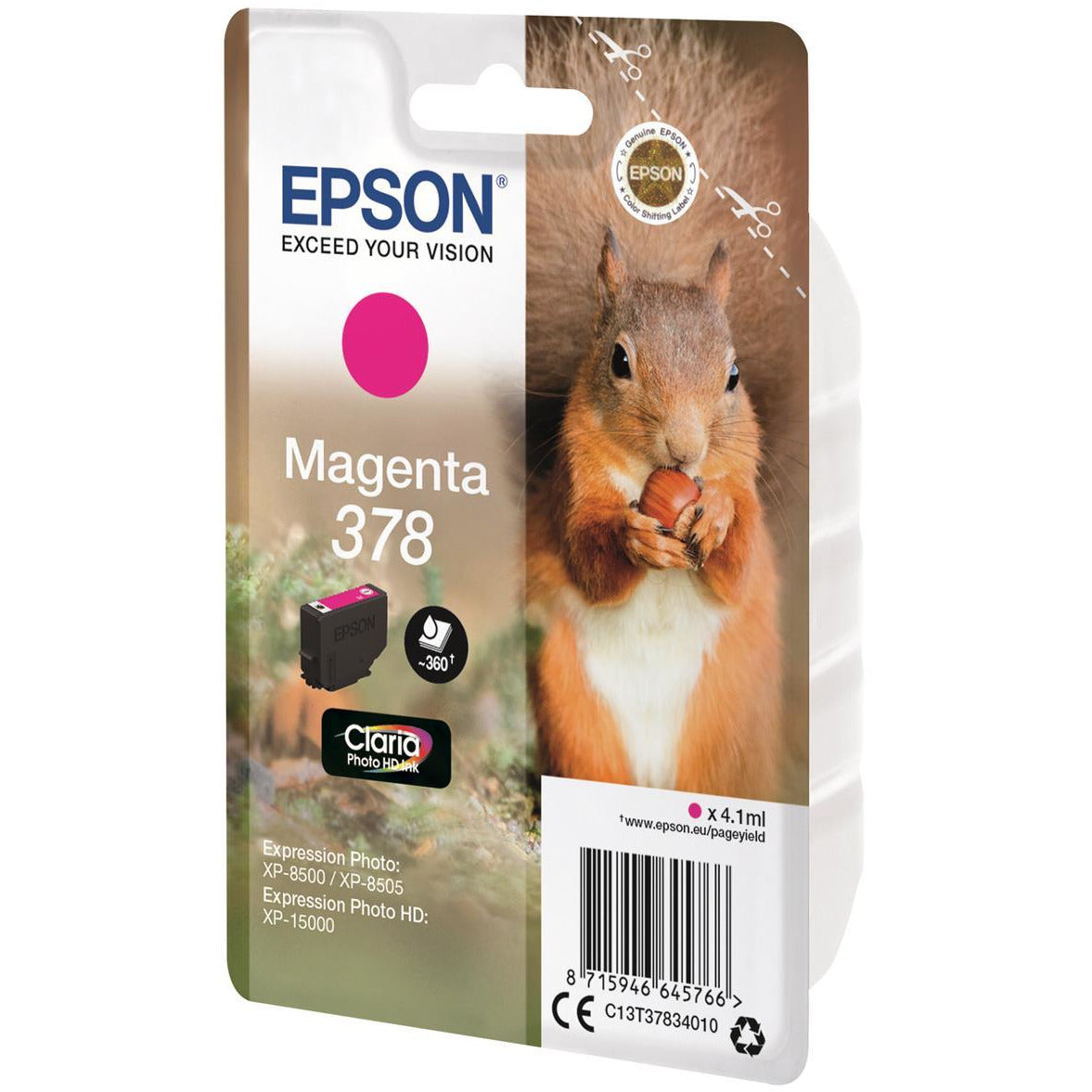 Epson Xp8500/8505 rautt blekhylki 4.1ml
