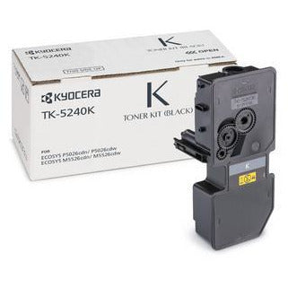 Kyocera TK-5240K svart (prentar 4000 síður) dufthylki fyrir ECOSYS M5526cdn, ECOSYS M5526cdw Printers