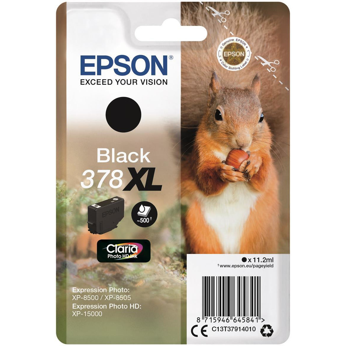 Epson Xp8500/8505 svart blekhylki 11.2ml