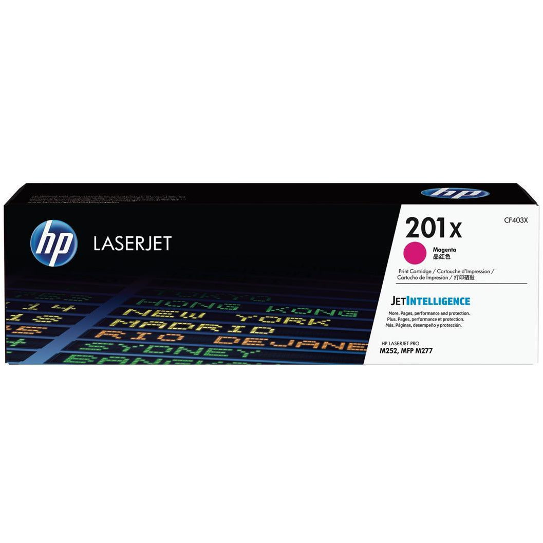 HP 201X (Prentar: 2,300 síður) XL rautt dufthylki