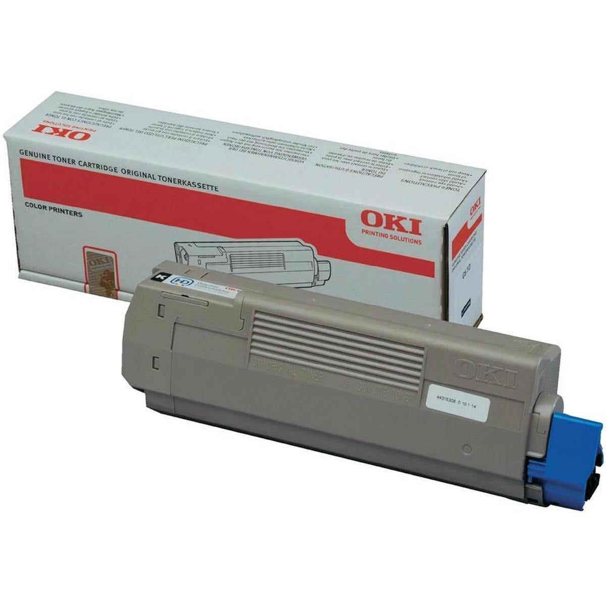 OKI C610 svart dufthylki 8K
