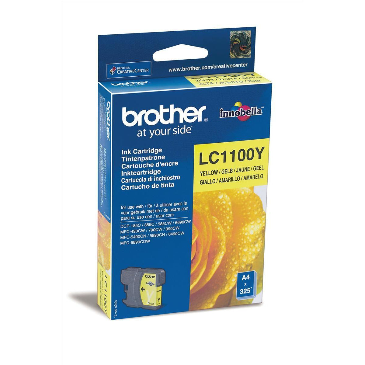 Brother MFC6490/6690 Standard gult 325 síður