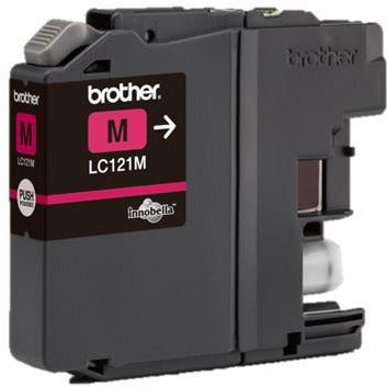 Brother LC121M (Prentar: 300 síður) blekhylki (rautt)