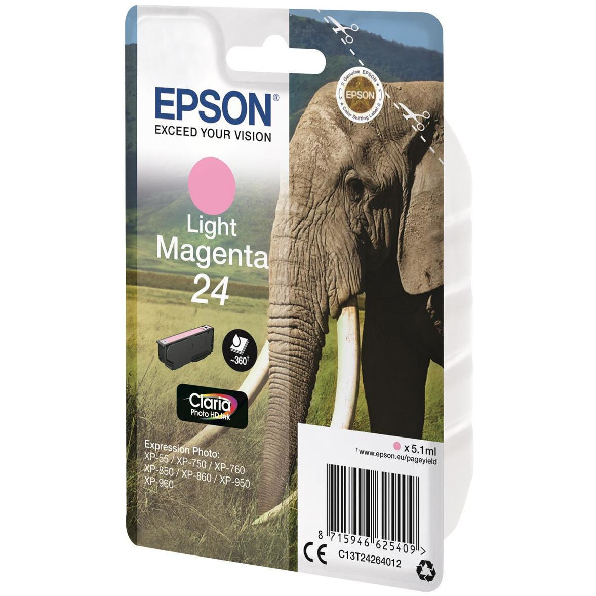 Epson XP750/850 Lgh Magent blekhylki 5.1ml