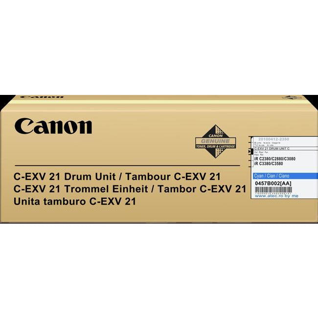 CANON 0457B002BA IRC2880 CYAN DRUM EXV21