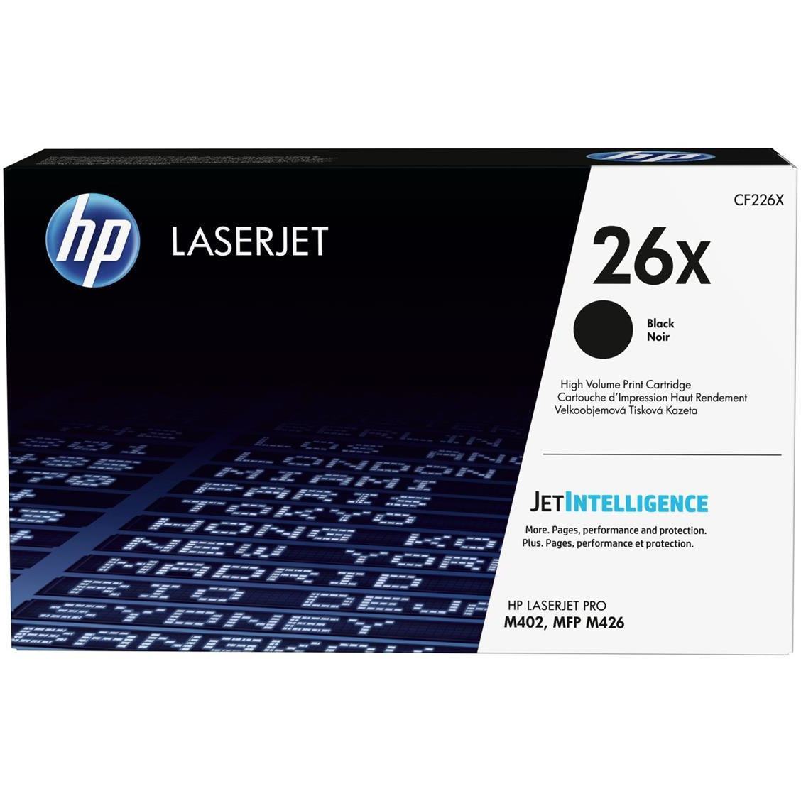 HP 26X (prentar: 9,000 síður) XL svart dufthylki