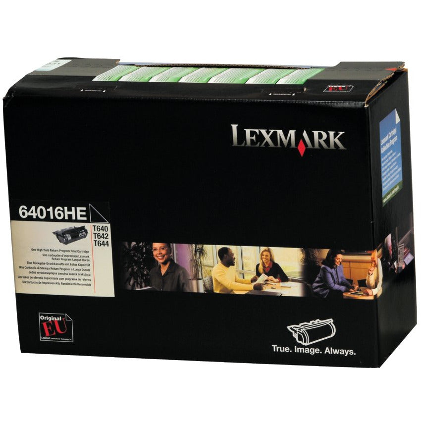 Lexmark 64016HE (prentar:  21,000 síður) XL Return Program svart dufthylki