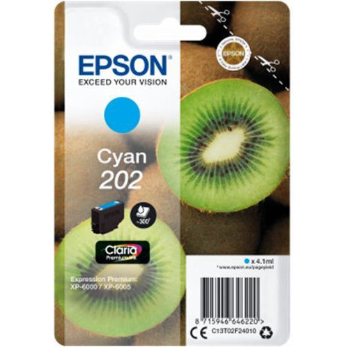 Epson 202 Premium blátt blekhylki 4.1ml