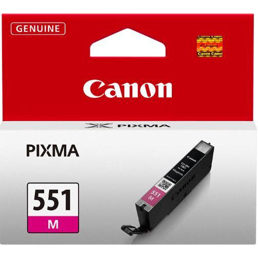 Canon CLI-551M (Prentar: 298 síður) rautt blekhylki
