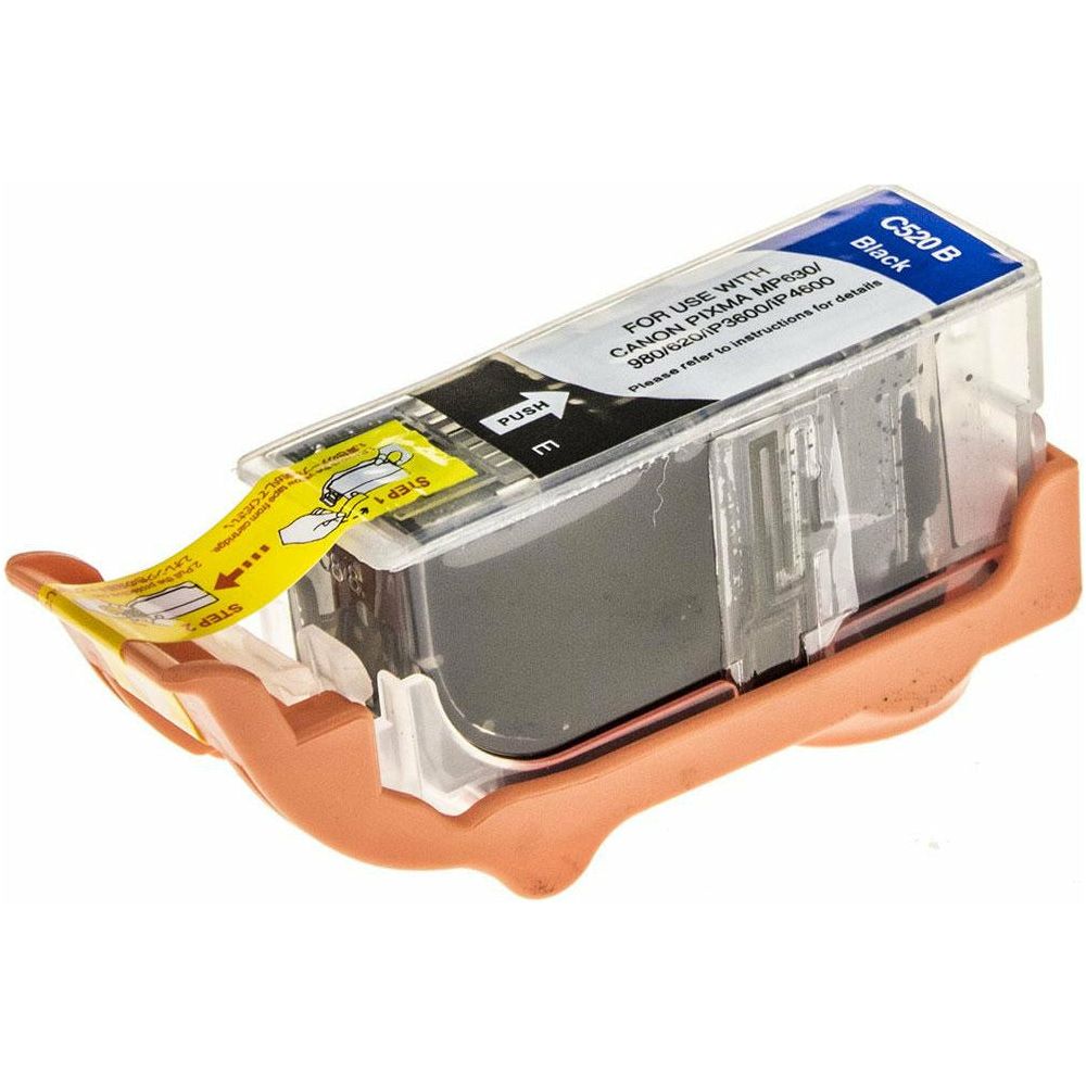 G&G Ninestar samheitahylki: Canon PGI-520BK Svart