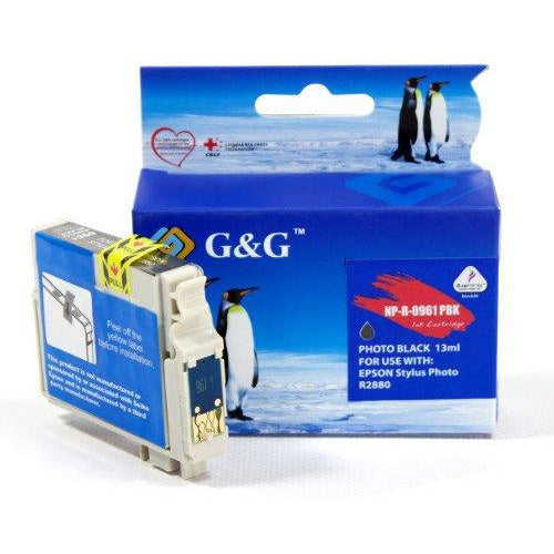 G&G Ninestar samheitahylki: Epson T0961 Photo-Svart