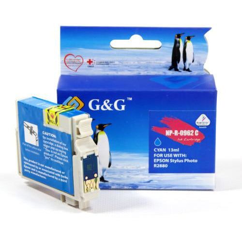 G&G Ninestar samheitahylki: Epson T0962 Blátt