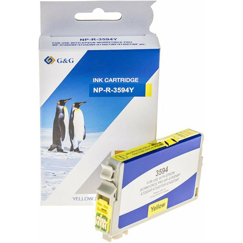 G&G Ninestar samheitahylki: Epson 35XL Gult