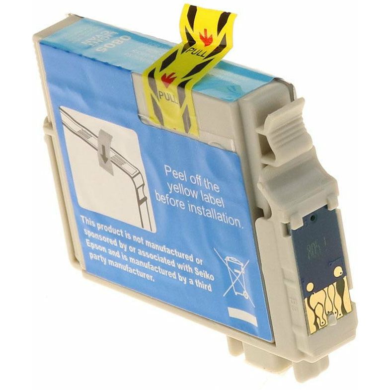 G&G Ninestar samheitahylki: Epson T0805 / T0801 / T0802 / T0803 / T0804 ljósblátt