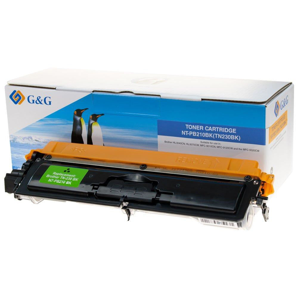 G&G Ninestar samheitahylki: Brother TN-230BK Svart
