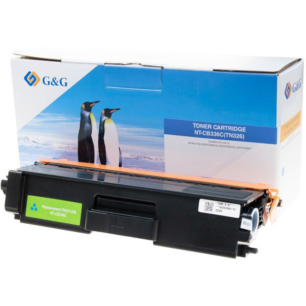 G&G Ninestar samheitahylki: Brother TN-326C Blátt