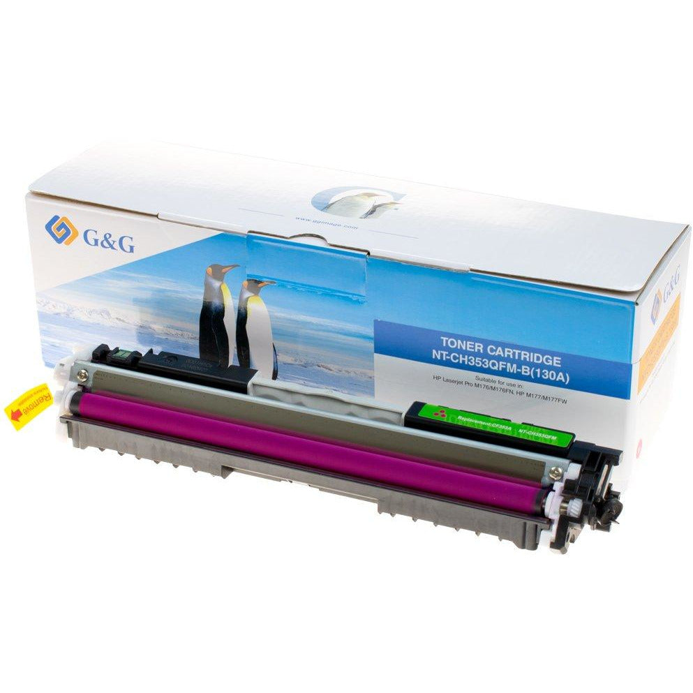 G&G Ninestar samheitahylki: HP 130A/ CF353A Rautt