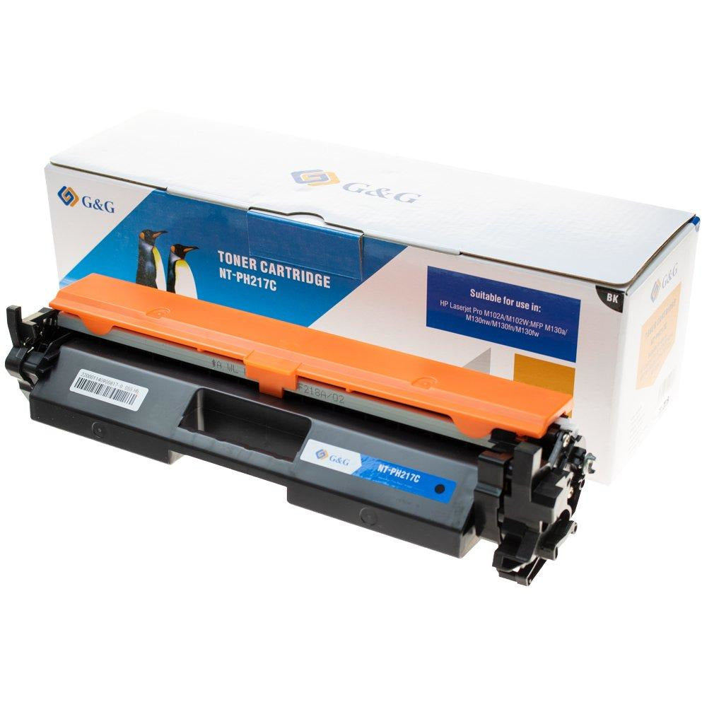 G&G Ninestar samheitahylki: HP 17A/ CF217A Svart