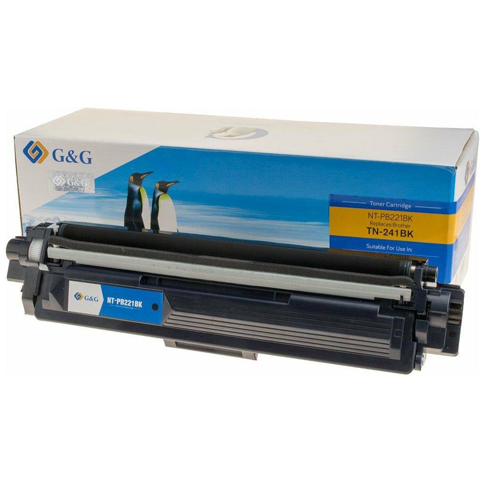 G&G Ninestar samheitahylki: Brother TN-241K / TN-242K Svart