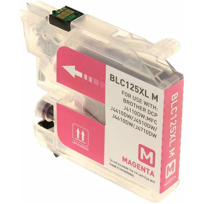 G&G Ninestar samheitahylki: Brother LC-125XLM Rautt