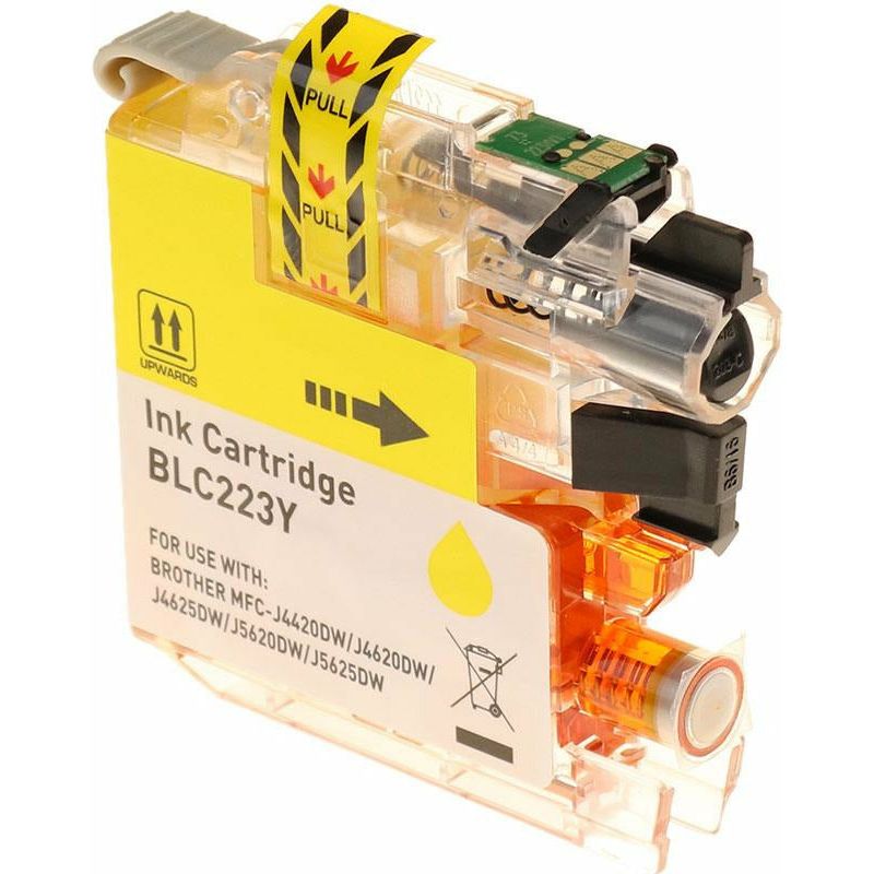 G&G Ninestar samheitahylki: Brother LC-223Y Gult