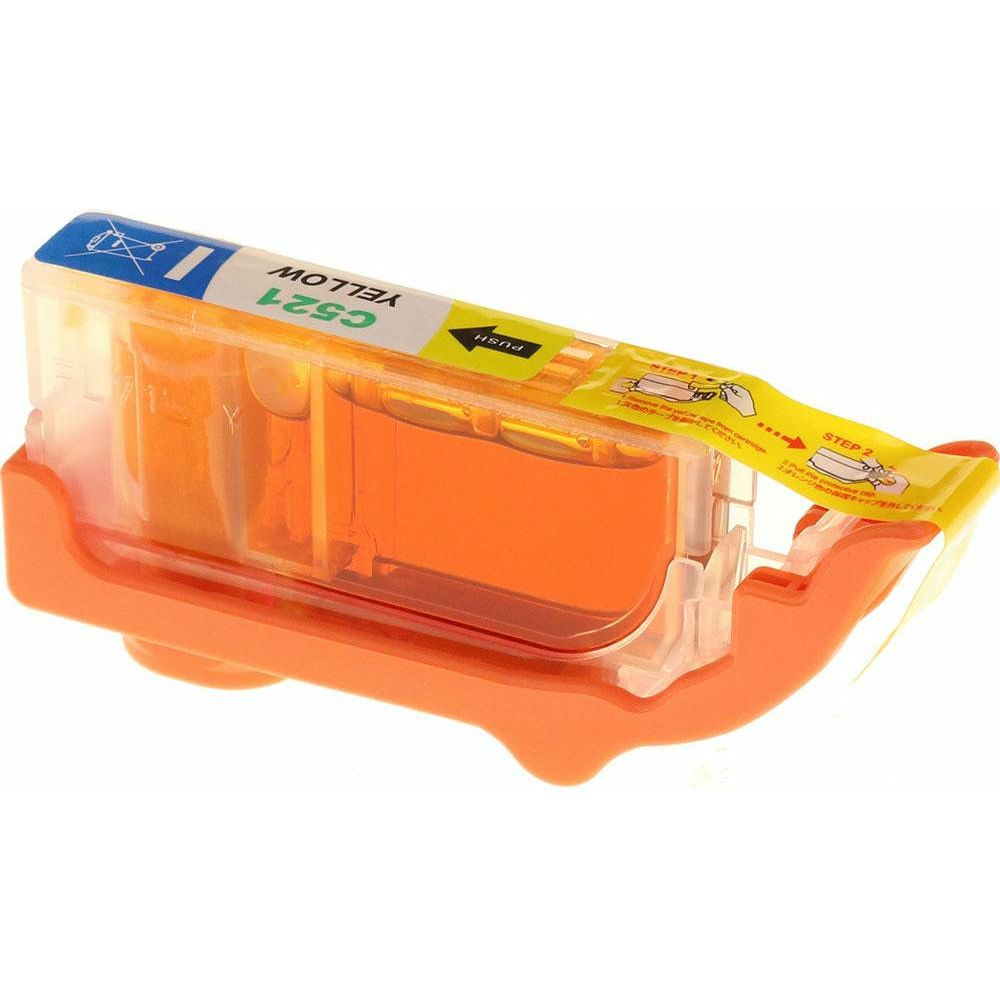 G&G Ninestar samheitahylki: Canon CLI-521Y Gult