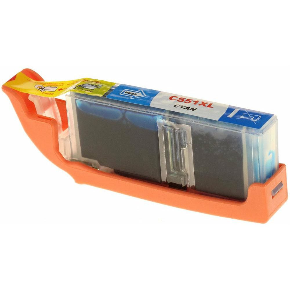 G&G Ninestar samheitahylki: Canon CLI-551C Blátt