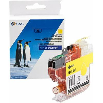G&G Ninestar samheitahylki: Brother LC-3219Y Gult