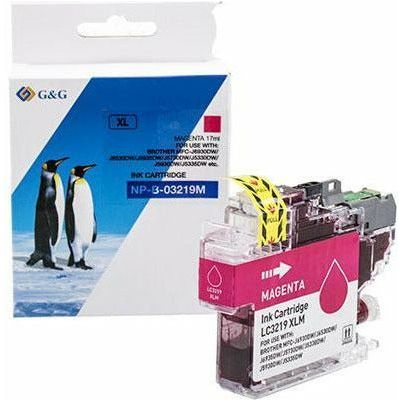 G&G Ninestar samheitahylki: Brother LC-3219M Rautt